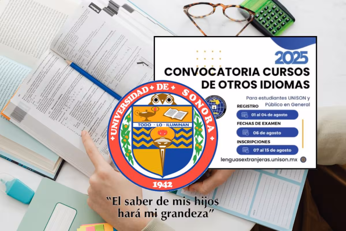 UNISON abre convocatoria 2025-2 para inscripciones y reinscripciones de cursos de alemán, francés, chino, coreano y más idiomas extranjeros