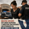 Maestra suplente en Florida despedida y arrestada tras incidente con estudiantes en Lake Minneola High School
