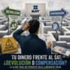¡Alerta, contribuyente! Tu dinero frente al SAT: ¿Devolución o Compensación? La clave para no perderte en el laberinto fiscal
